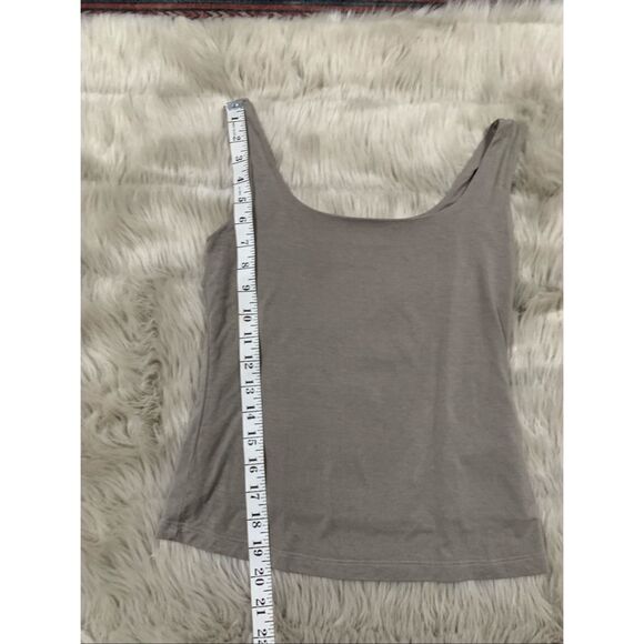 Carly Jean Los Angeles CJLA Olive Green Tank Top Small - Picture 6 of 7